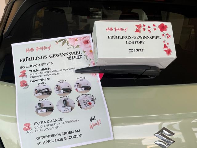Frühlingsglück im Autohaus!