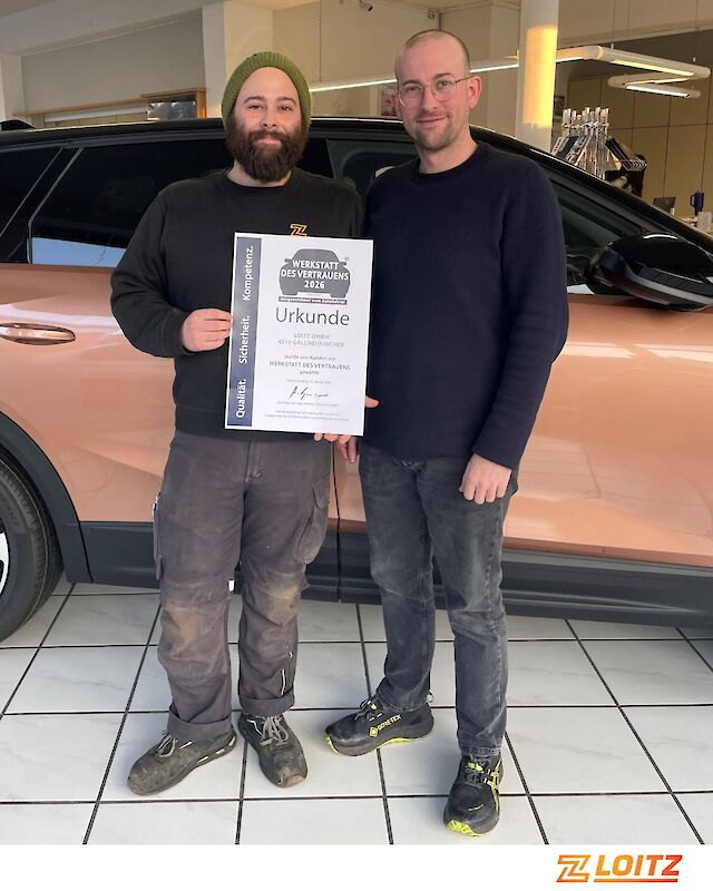Auch dieses Jahr wieder WERKSTATT DES VERTRAUENS!🏆 Mehrfach...